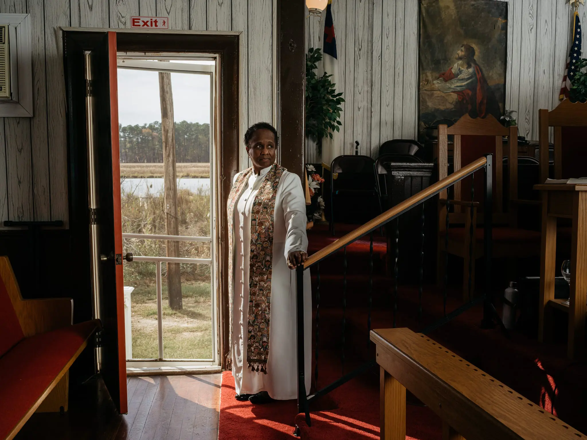 Pastor Darlene Dixon of the New Revived United Methodist Church in Taylor's Island.