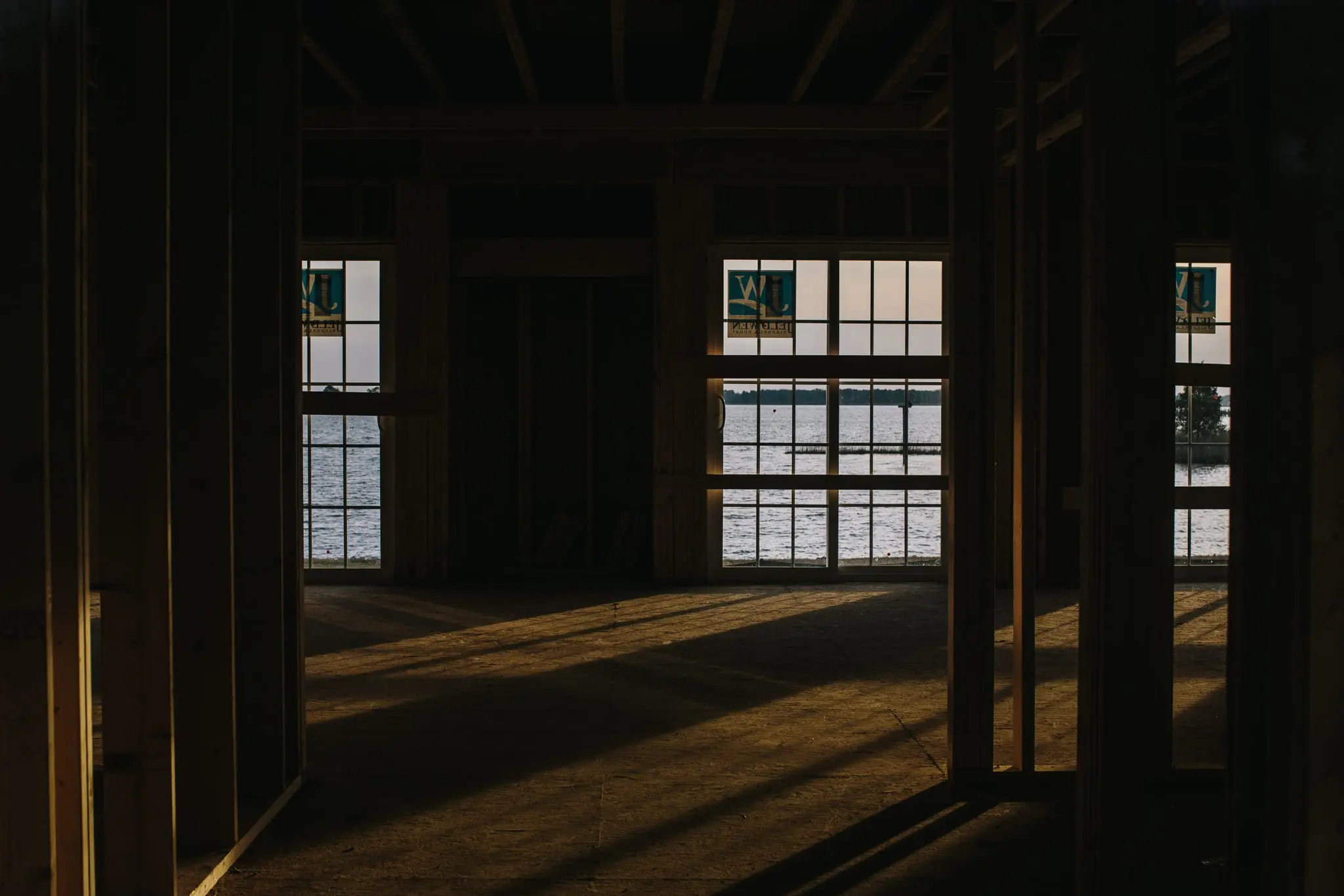New homes under construction at Osprey Point on Kent Island.