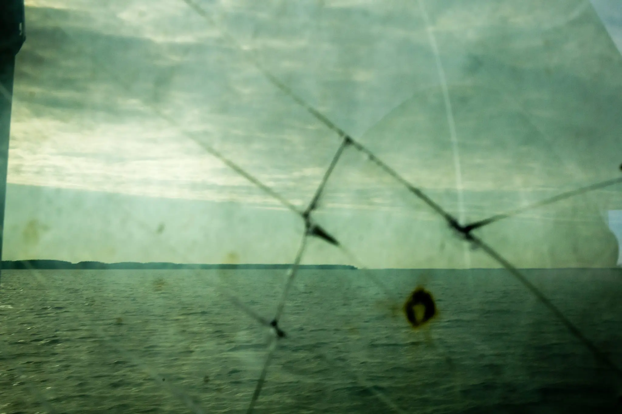 A piece of the Eastern Shore juts into the bay in Bozman.