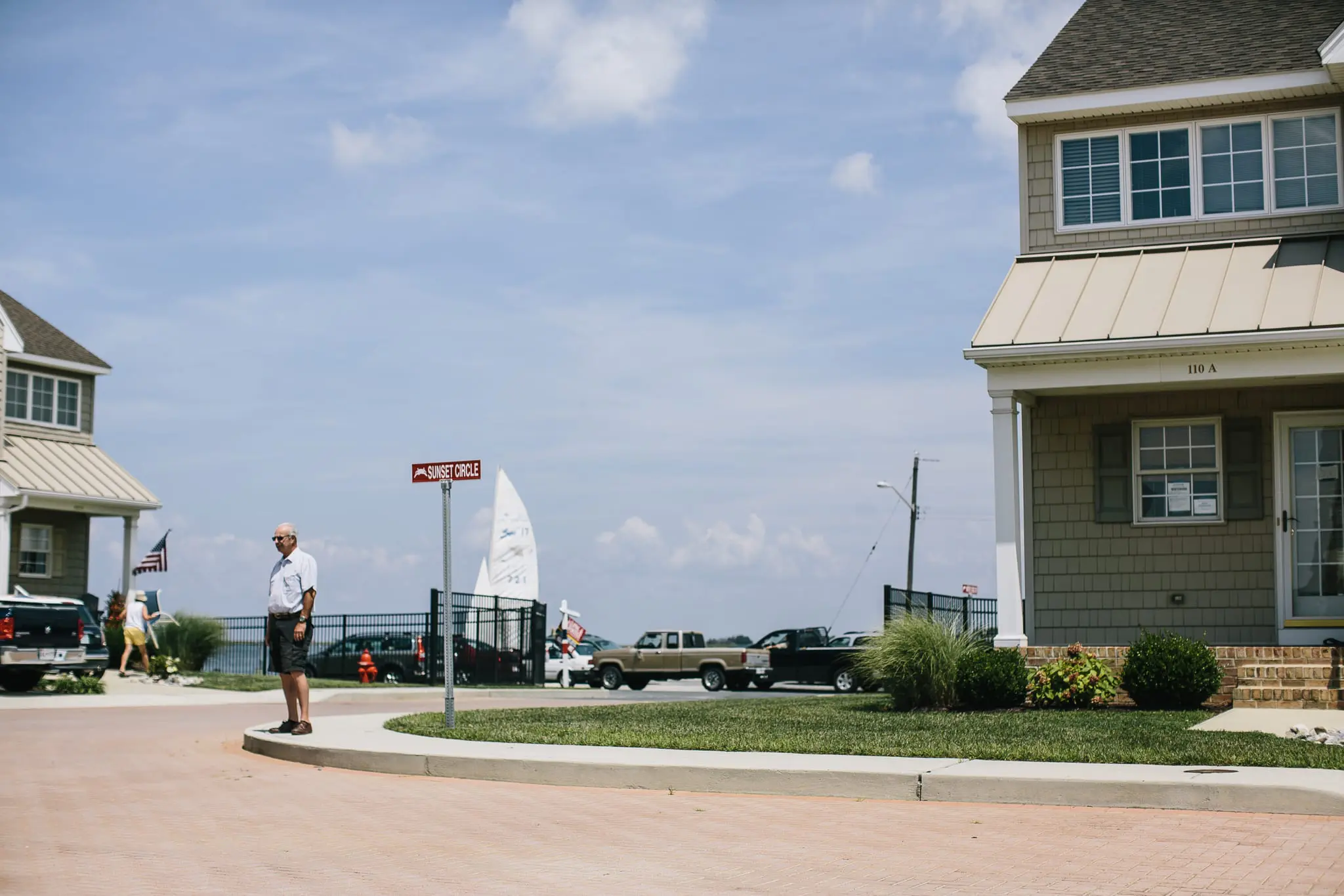 David Rossi at his family's vacation home in Crisfield.
