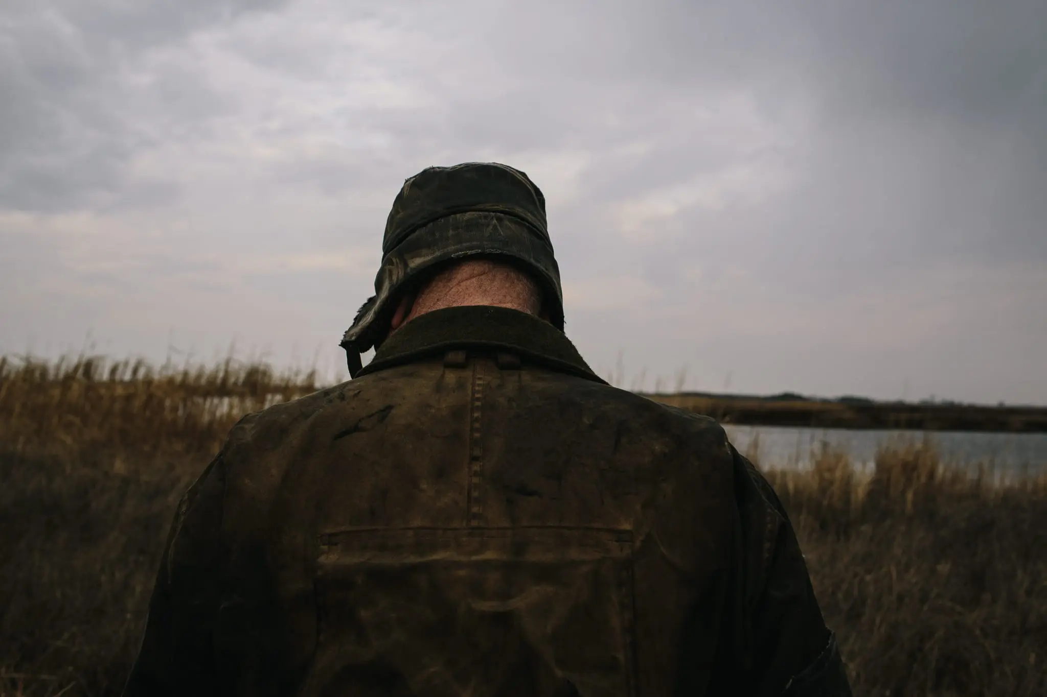 Phil Jackson, a longtime muskrat trapper, heads out to set traps in Blackwater NWR.