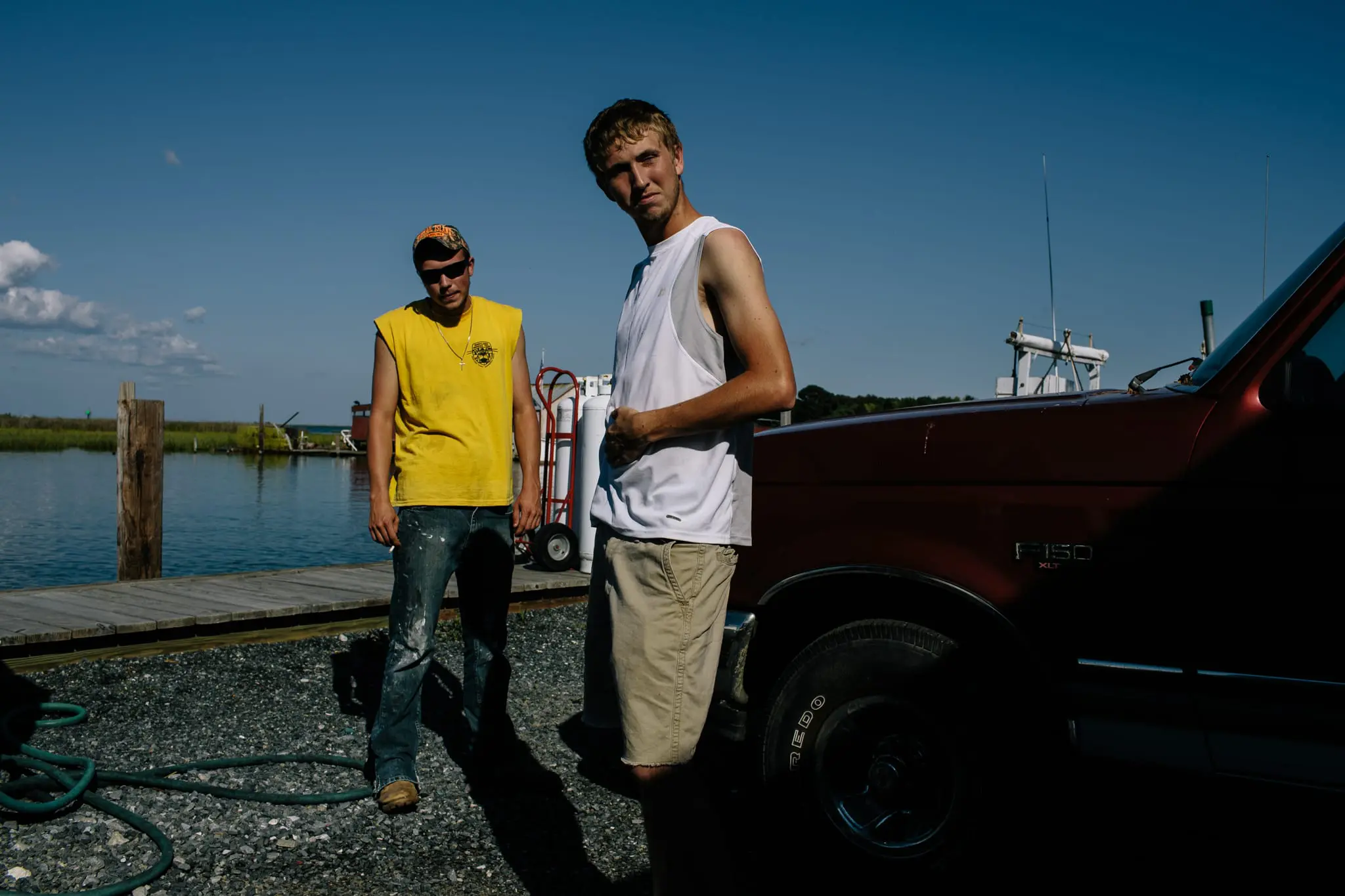 Kyle Tyler returned for the summer to Smith Island.